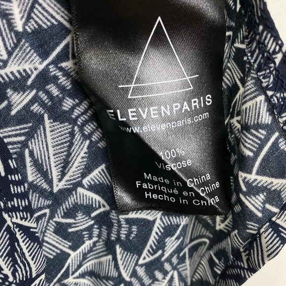 Eleven Paris Spatial Premium Button Down Shirt Size Large - Picture 6 of 7